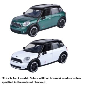 MOTORMAX 1:24 2013 MINI COOPER S COUNTRYMAN ASSTD (#73353)
