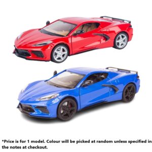 MOTORMAX 1:24 2020 CHEVROLET CORVETTE C8 ASSTD (79360)