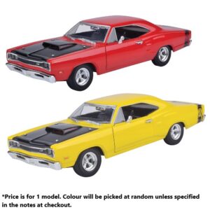 MOTORMAX 1:24 1969 DODGE CORONET SUPERBEE ASSTD (#73315AC)