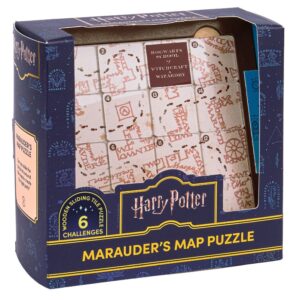 PROFESSOR PUZZLE HARRY POTTER MARAUDERS MAP SLIDING BLOCK PUZZLE