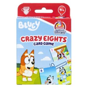 BLUEY CRAZY EIGHTS CARD GAME