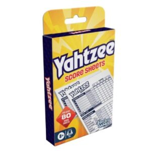YAHTZEE SCORE PADS REFRESH 2026