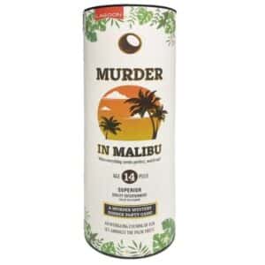 LAGOON MURDER IN MALIBU MURDER MYSTERY TIN