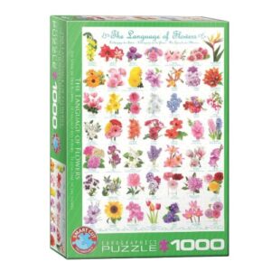 EUROGRAPHICS 1000 PIECE THE LANGUAGE OF FLOWERS