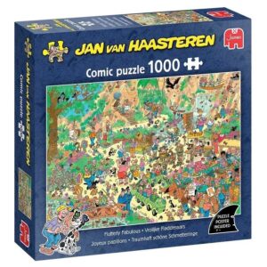 JUMBO 1000 PIECE JAN VAN HAASTEREN FLUTTERLY FABULOUS