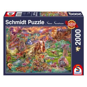SCHMIDT 2000 PIECE DRAGONS TREASURE