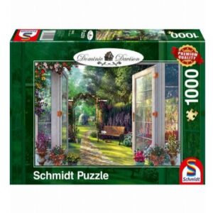 SCHMIDT 1000 PIECE DAVISON VIEW OF THE ENCHANTED GARDEN