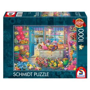 SCHMIDT 1000 PIECE COLOURFUL FLOWER SHOP
