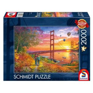 SCHMIDT 2000 PIECE WALKING TO THE GOLDEN GATE BRIDGE