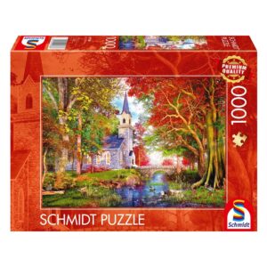 SCHMIDT 1000 PIECE AUTUMNAL CHAPEL