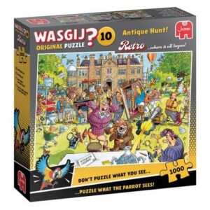 WASGIJ 1000 PIECE RETRO ORIGINAL 10 ANTIQUE HUNT