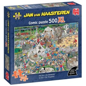 JUMBO 500 PIECE XL JAN VAN HAASTEREN THE ZOO