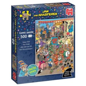 JUMBO 500 PIECE JAN VAN HAASTEREN HAPPY 90TH!