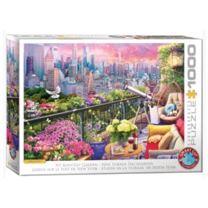EUROGRAPHICS 1000 PIECE NY ROOFTOP GARDEN