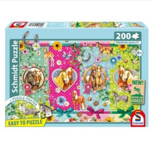 SCHMIDT 200 PIECE HORSEY HAPPINESS