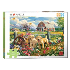 EUROGRAPHICS 48 PIECE PUPPY SPRING