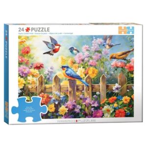 EUROGRAPHICS 24 PIECE PLAYFUL GARDEN BIRDS