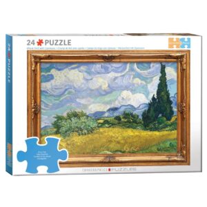 EUROGRAPHICS 24 PIECE WHEAT FIELD WITH CYPRESSES