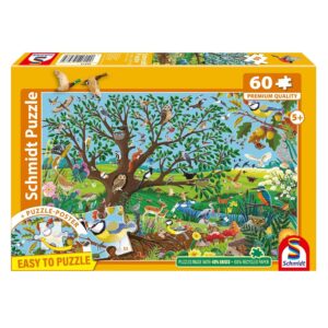 SCHMIDT 60 PIECE ANIMALS IN THE GARDEN