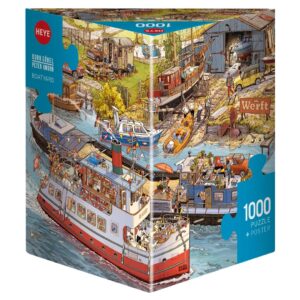 HEYE 1000 PIECE TRIANGULAR BOATYARD
