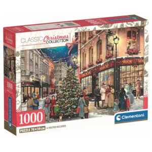 CLEMENTONI 1000 PIECE A CHRISTMAS STROLL