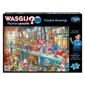 WASGIJ 1000 PIECE MYSTERY 21 TROUBLE BREWING
