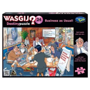 WASGIJ 1000 PIECE PUZZLE DESTINY 24 BUSINESS AS USUAL