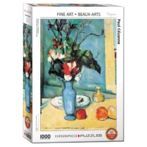 EUROGRAPHICS 1000 PIECE BLUE VASE, PAUL CEZANNE
