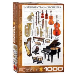 EUROGRAPHICS 1000 PIECE INSTRUMENTS OF THE ORCHESTRA