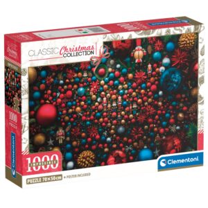 CLEMENTONI 1000 PIECE IMPOSSIBLE CHRISTMAS VIBES