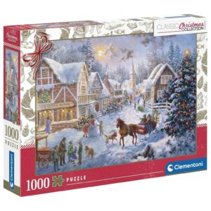 CLEMENTONI 1000 PIECE GETTING READY FOR CHRISTMAS