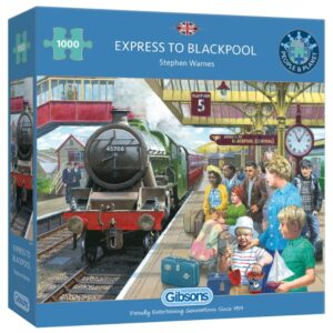 GIBSONS 1000 PIECE EXPRESS TO BLACKPOOL
