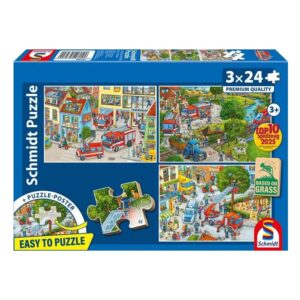 SCHMIDT 3x24 PIECE FIRE BRIGADE