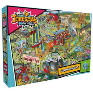 GIBSON 1000 PIECE JOKESAWS COUNTRY SHOW CHAOS