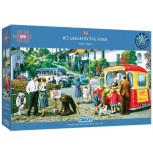 GIBSONS 636 PIECE ICE CREAM BY THE RIVER