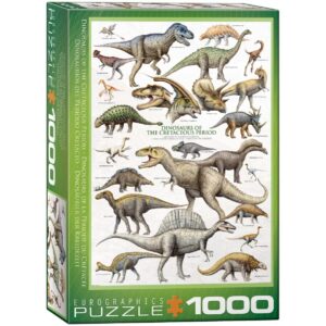 EUROGRAPHICS 1000 PIECE DINO CRETACEOUS