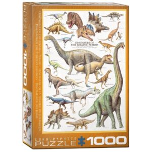 EUROGRAPHICS 1000 PIECE DINO JURASSIC