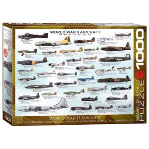 EUROGRAPHICS 1000 PIECE WORLD WAR II AIRCRAFT
