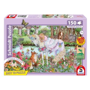 SCHMIDT 150 PIECE UNICORN PRINCESS