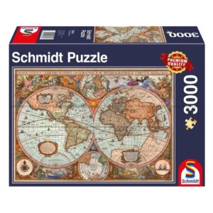 SCHMIDT 3000 PIECE ANCIENT WORLD MAP