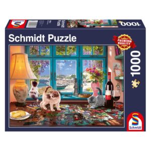 SCHMIDT 1000 PIECE PUZZLERS DESK
