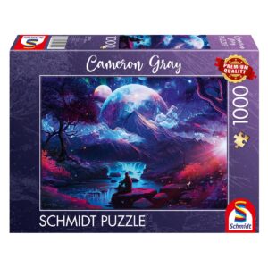SCHMIDT 1000 PIECE CAMERON GRAY HEAVENLY WHISPERS