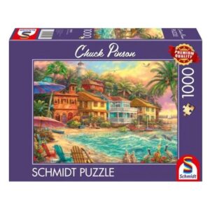 SCHMIDT 1000 PIECE CHUCK PINSON ISLAND LIFE