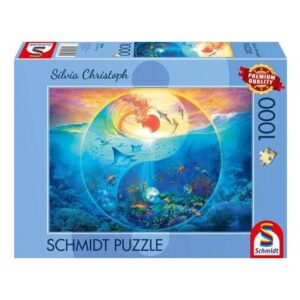 SCHMIDT 1000 PIECE CHRISTOPH YIN & YANG REALM OF MARINE ANIMALS