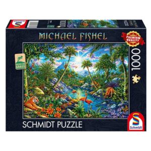 SCHMIDT 1000 PIECE FISHEL ISLAND PARADISE