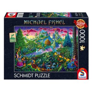SCHMIDT 1000 PIECE FISHEL FANTASTIC FAIRY WORLD
