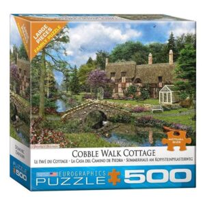EUROGRAPHICS 500 PIECE COBBLE WALK COTTAGE
