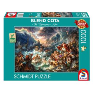 SCHMIDT 1000 PIECE COTA PATH THROUGH THE SEA