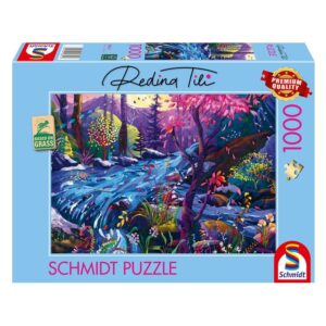 SCHMIDT 1000 PIECE TILI IN THE RIVER OF DREAMS
