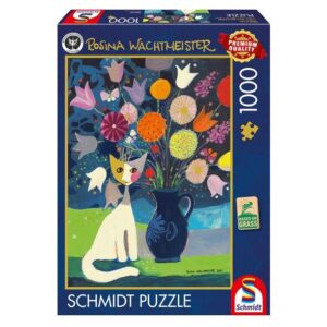 SCHMIDT 1000 PIECE WACHTMEISTER WHITE CAT